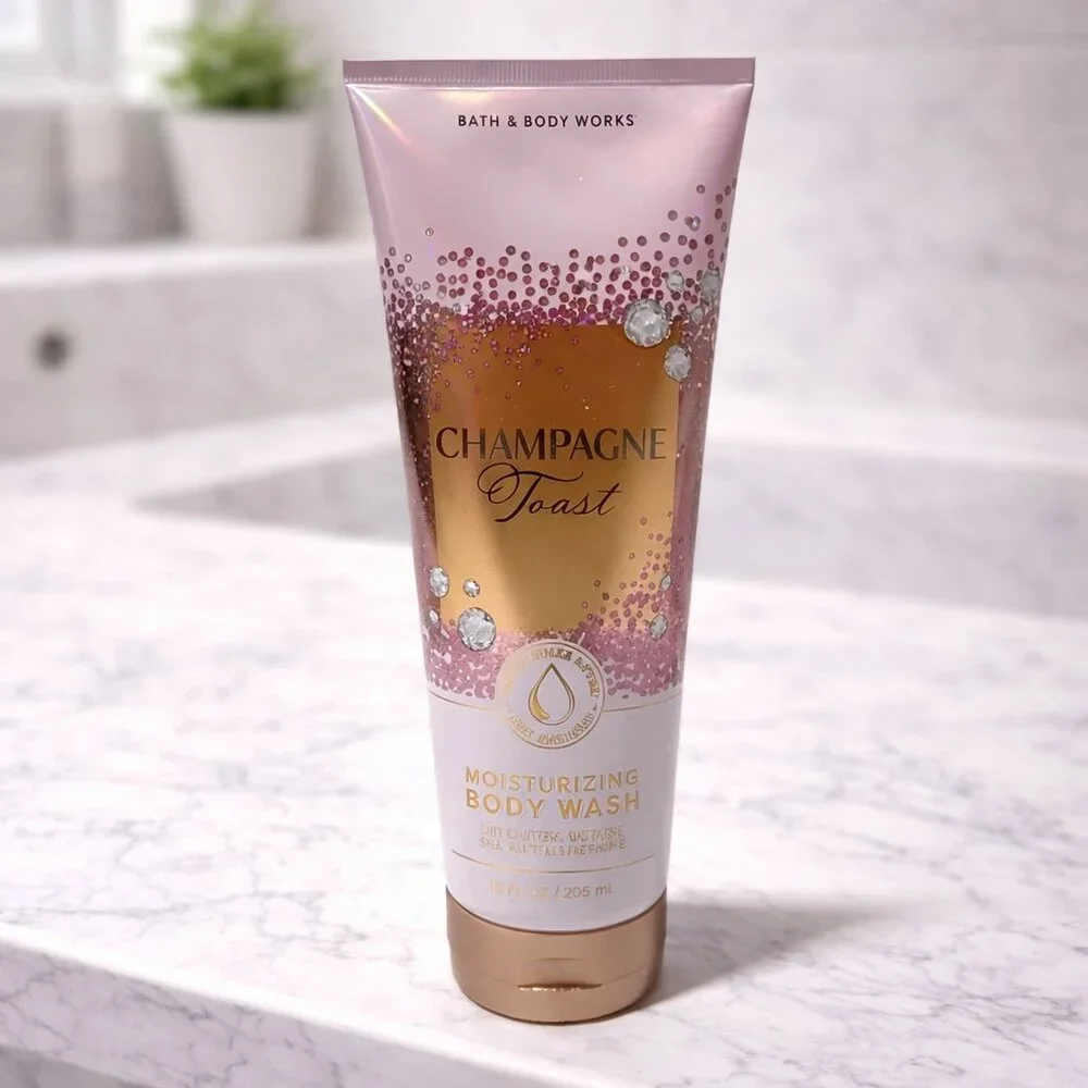 NEW Bath & Body Works Champagne Toast Moisturizing Body Wash - 10 oz